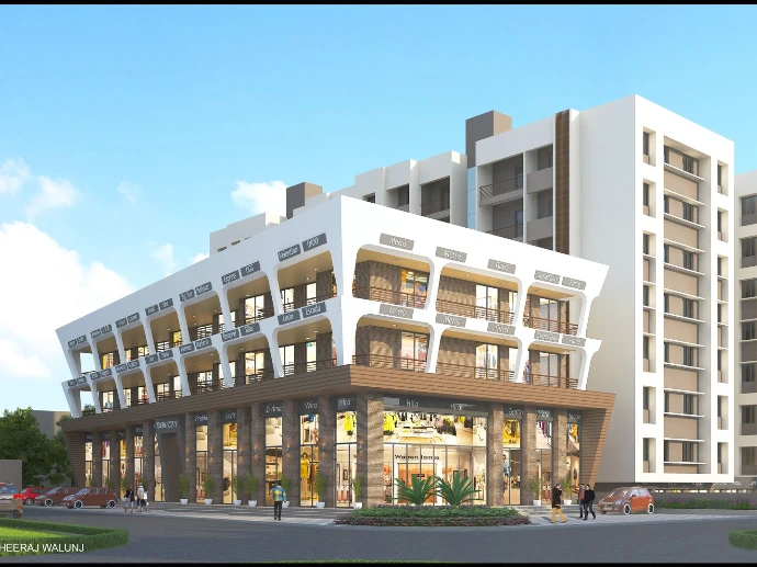 Budget flat &amp; shops